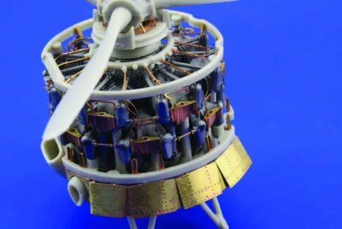 Eduard Accessories A6M2 Zero type 21 engine für Tamiya Bausatz 60317 - A6M2 Zero Type 21 motorrészletező fotómaratás