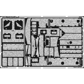   Eduard Accessories Stug.III Ausf. G Zimmerit Fotoätzsatz - Stug.III Ausf. G Zimmerit bevonat – fotómaratott részletező készlet