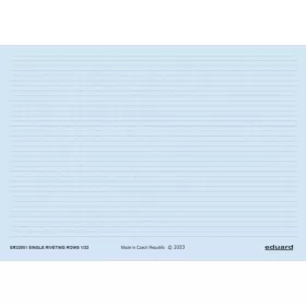   Eduard Accessories Single riveting rows 1/32 - egyszeres szegecssorok