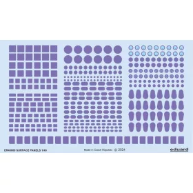 Eduard Accessories Surface panels 1/48 - felületi panelek