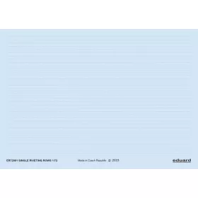   Eduard Accessories Single riveting rows 1/72 - egyszeres szegecssorok