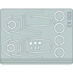 Eduard Accessories F-18A/C Hornet - kabin- és ablakmaszk