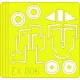 Eduard Accessories Fw 190D  1/48 - kabin- és ablakmaszk