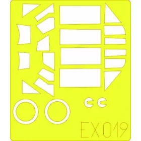   Eduard Accessories Bf 109E-3 - Bf 109E-3 – kabin- és ablakmaszk
