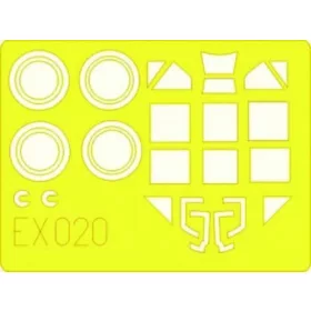   Eduard Accessories Bf 109E - Bf 109E – kabin- és ablakmaszk