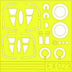 Eduard Accessories A-4E/F Skyhawk - kabin- és ablakmaszk