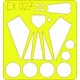 Eduard Accessories F-117 Nighthawk - F-117 Nighthawk – kabin- és ablakmaszk