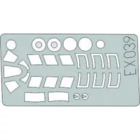 Eduard Accessories Hurricane Mk.I/II - kabin- és ablakmaszk