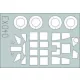Eduard Accessories A6M5 Zero - A6M5 Zero – kabin- és ablakmaszk