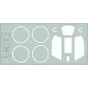 Eduard Accessories Henschel Hs 129 - kabin- és ablakmaszk