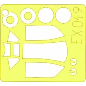 Eduard Accessories Bf 109K - kabin- és ablakmaszk