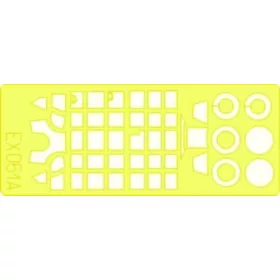 Eduard Accessories Bf 110G - kabin- és ablakmaszk