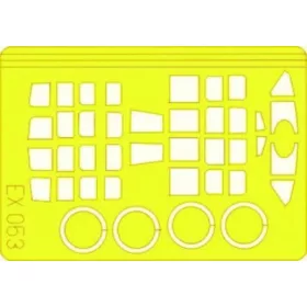 Eduard Accessories SB2C Helldiver - kabin- és ablakmaszk
