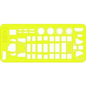 Eduard Accessories B6N Tenzan/Jill - kabin- és ablakmaszk