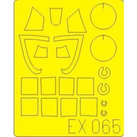   Eduard Accessories Kawanishi N1K2-J Shiden Kai/George - kabin- és ablakmaszk