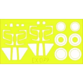 Eduard Accessories Su-25K Frogfoot - kabin- és ablakmaszk