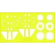 Eduard Accessories Su-25K Frogfoot - kabin- és ablakmaszk