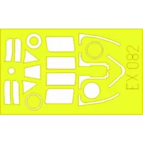   Eduard Accessories Typhoon Mk.Ib - Typhoon Mk.Ib – kabin- és ablakmaszk