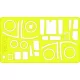 Eduard Accessories Ar 234B Blitz - Ar 234B Blitz – kabin- és ablakmaszk