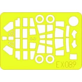   Eduard Accessories Ju 87D/G Stuka - Ju 87D/G Stuka – kabin- és ablakmaszk