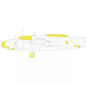 Eduard Accessories Ki-21-I 1/48 ICM - kabin- és ablakmaszk