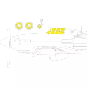   Eduard Accessories Hurricane Mk.IIb 1/48 ARMA HOBBY - kabin- és ablakmaszk