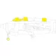 Eduard Accessories Gannet AS.1/AS.4 1/48 AIRFIX - kabin- és ablakmaszk