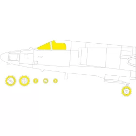   Eduard Accessories U-2R 1/48 HOBBY BOSS - kabin- és ablakmaszk