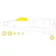 Eduard Accessories U-2R 1/48 HOBBY BOSS - kabin- és ablakmaszk