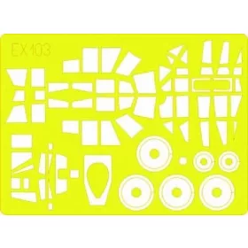 Eduard Accessories Dornier Do 217E - kabin- és ablakmaszk