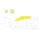 Eduard Accessories Buccaneer S.2B  AIRFIX - kabin- és ablakmaszk