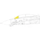 Eduard Accessories F-14A windshield TFace  GREAT WALL HOBBY - kétoldalas kabinmaszk (TFace)