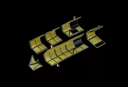 Eduard Accessories Fulmar Mk.II TFace - kétoldalas kabinmaszk (TFace)