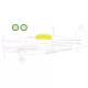 Eduard Accessories MS 406.C1 - kabin- és ablakmaszk