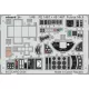 Eduard Accessories P-39Q  ARMA HOBBY - kabin- és ablakmaszk