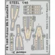 Eduard Accessories P-39Q TFace  ARMA HOBBY - kétoldalas kabinmaszk (TFace)