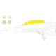 Eduard Accessories MiG-35 TFace  HOBBY BOSS - kétoldalas kabinmaszk (TFace)
