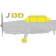 Eduard Accessories Chipmunk T.20   AIRFIX - kabin- és ablakmaszk