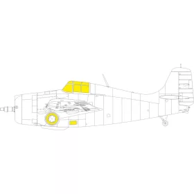 Eduard Accessories F4F-4  ACADEMY - kabin- és ablakmaszk