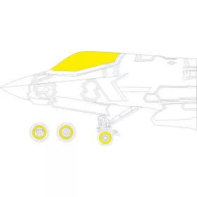 Eduard Accessories F-35C  TAMIYA - kabin- és ablakmaszk