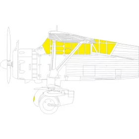   Eduard Accessories Lysander Mk.I/III  AIRFIX - kabin- és ablakmaszk