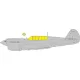 Eduard Accessories Kittyhawk Mk.Ia Tface for Eduard - kétoldalas kabinmaszk (TFace)