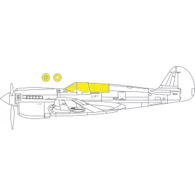   Eduard Accessories Kittyhawk Mk.IV Tface for Eduard - kétoldalas kabinmaszk (TFace)