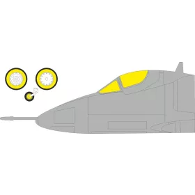   Eduard Accessories A-4C Tface for Hobby Boss - kétoldalas kabinmaszk (TFace)