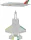 Eduard Accessories F-35A RAM coating late for Italeri - kabin- és ablakmaszk