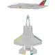 Eduard Accessories F-35A RAM coating late for Italeri - kabin- és ablakmaszk