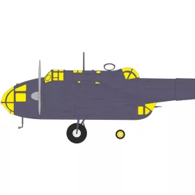   Eduard Accessories Hampden B Mk.I Tface for ICM - kétoldalas kabinmaszk (TFace)