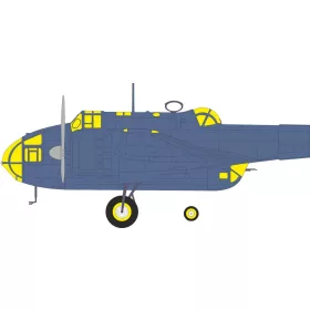   Eduard Accessories Hampden TB Mk.I torpedo bomber Tface for ICM - Hampden TB Mk.I torpedóbombázó – kétoldalas kabinmaszk (TFace)