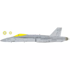  Eduard Accessories F/A-18C Tface for Eduard / Kinetic - kétoldalas kabinmaszk (TFace), Eduard/Kinetic makettekhez