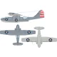 Eduard Accessories PBY-5A US national insignia (stars w/ red center) for Eduard / Revell - felségjel-festő maszk